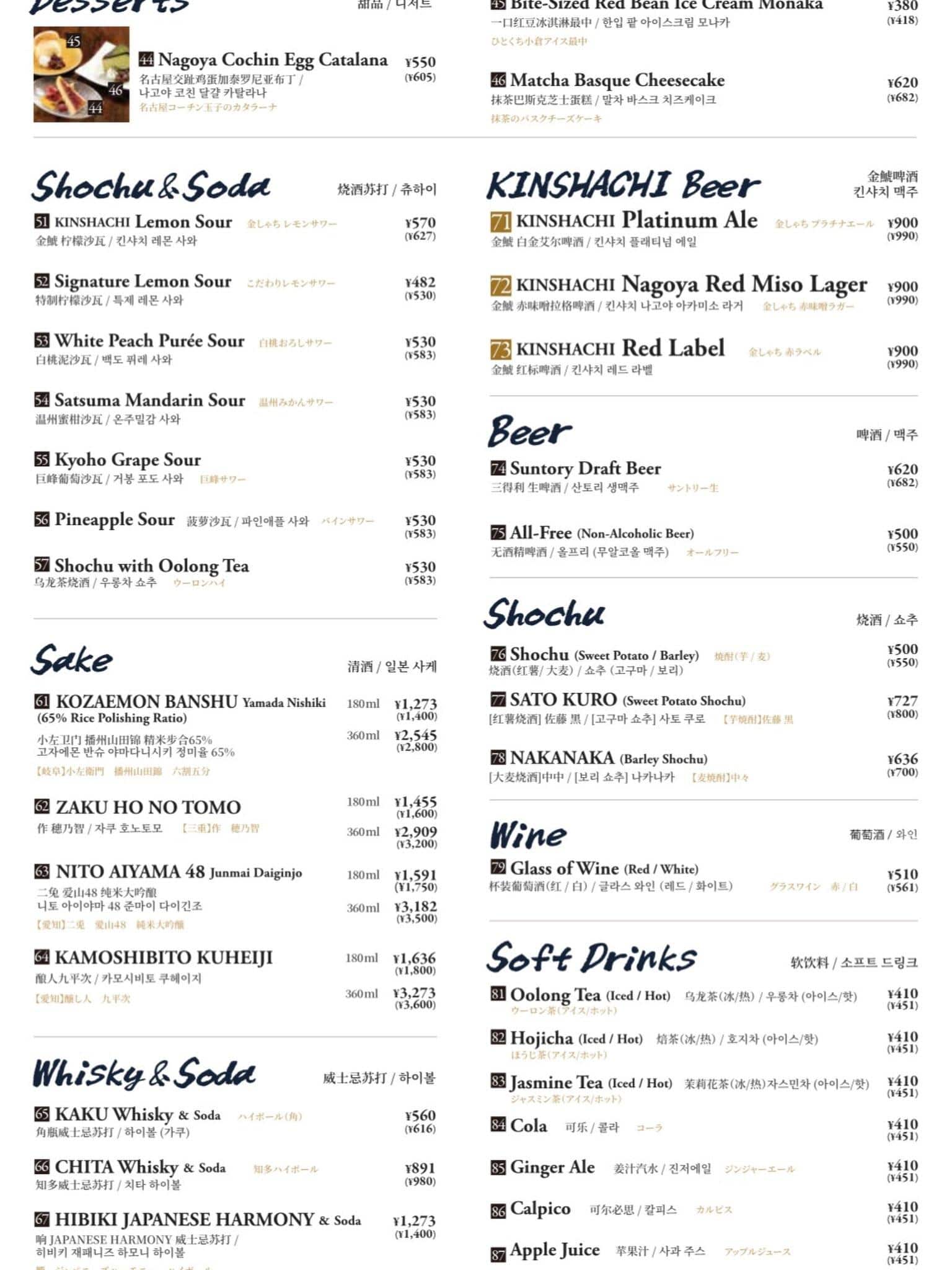 [An ideal spot to enjoy dining in Nagoya]